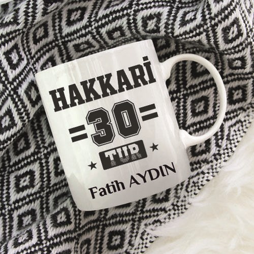 Hakkari kupa bardak, Hakkari bardak baskı